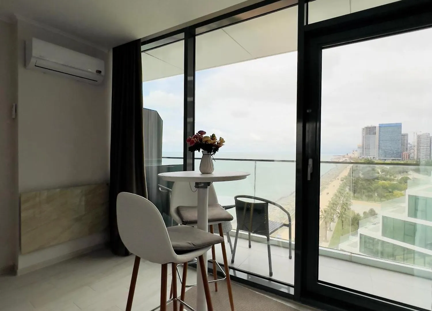 Апартаменты Студия С Видом На Море В Комплексе Batumi View Apartment
