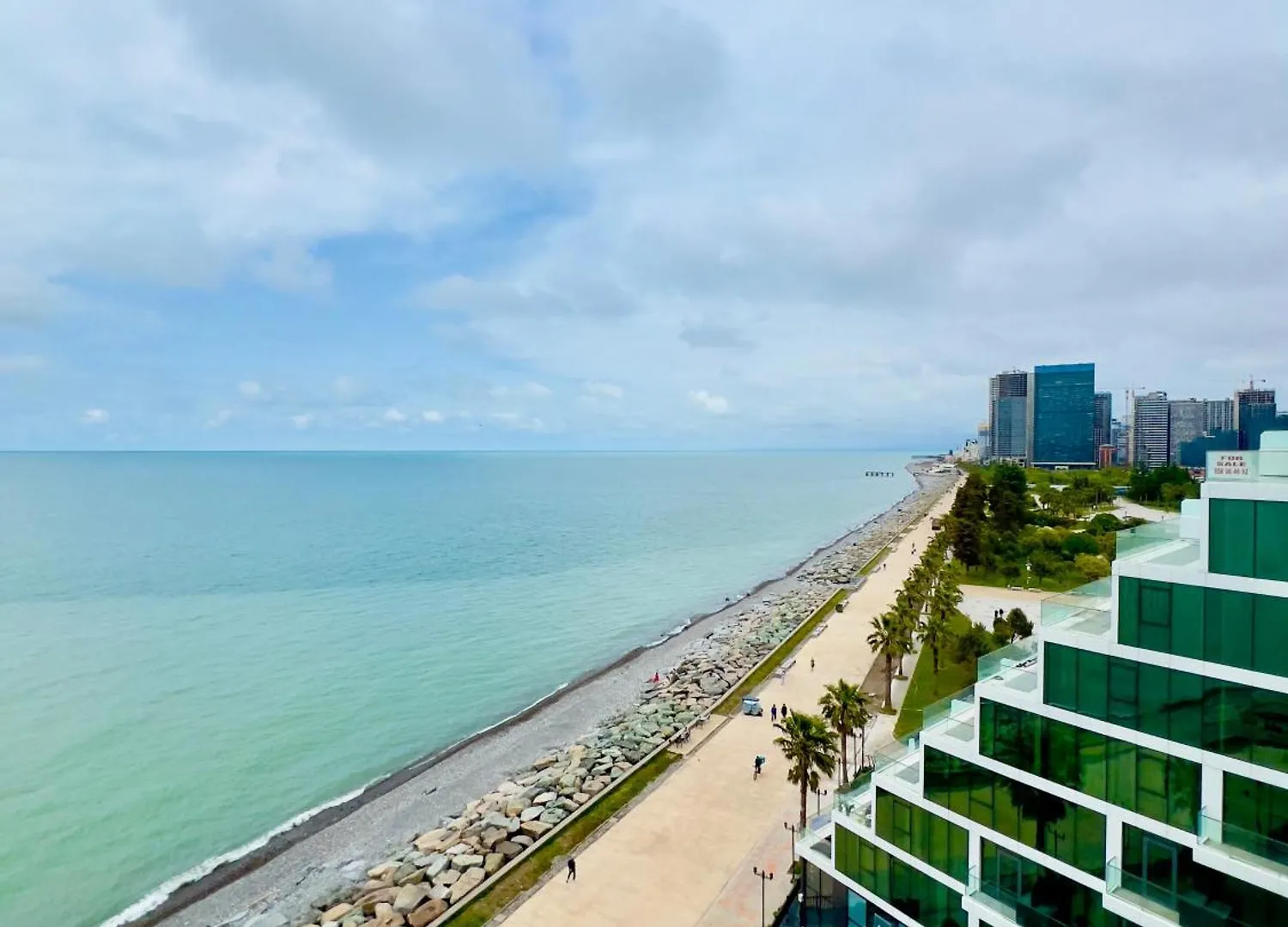 Апартаменты Студия С Видом На Море В Комплексе Batumi View Apartment