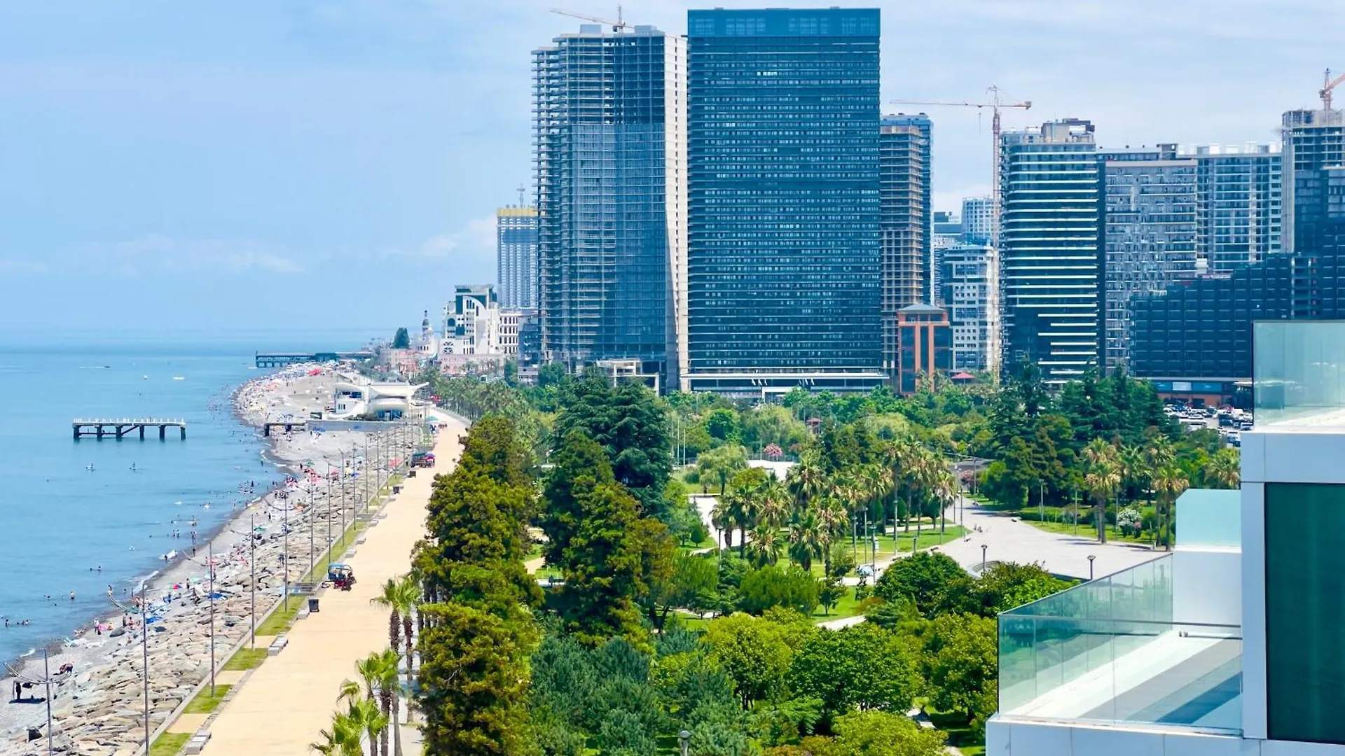 Апартаменты Студия С Видом На Море В Комплексе Batumi View Apartment